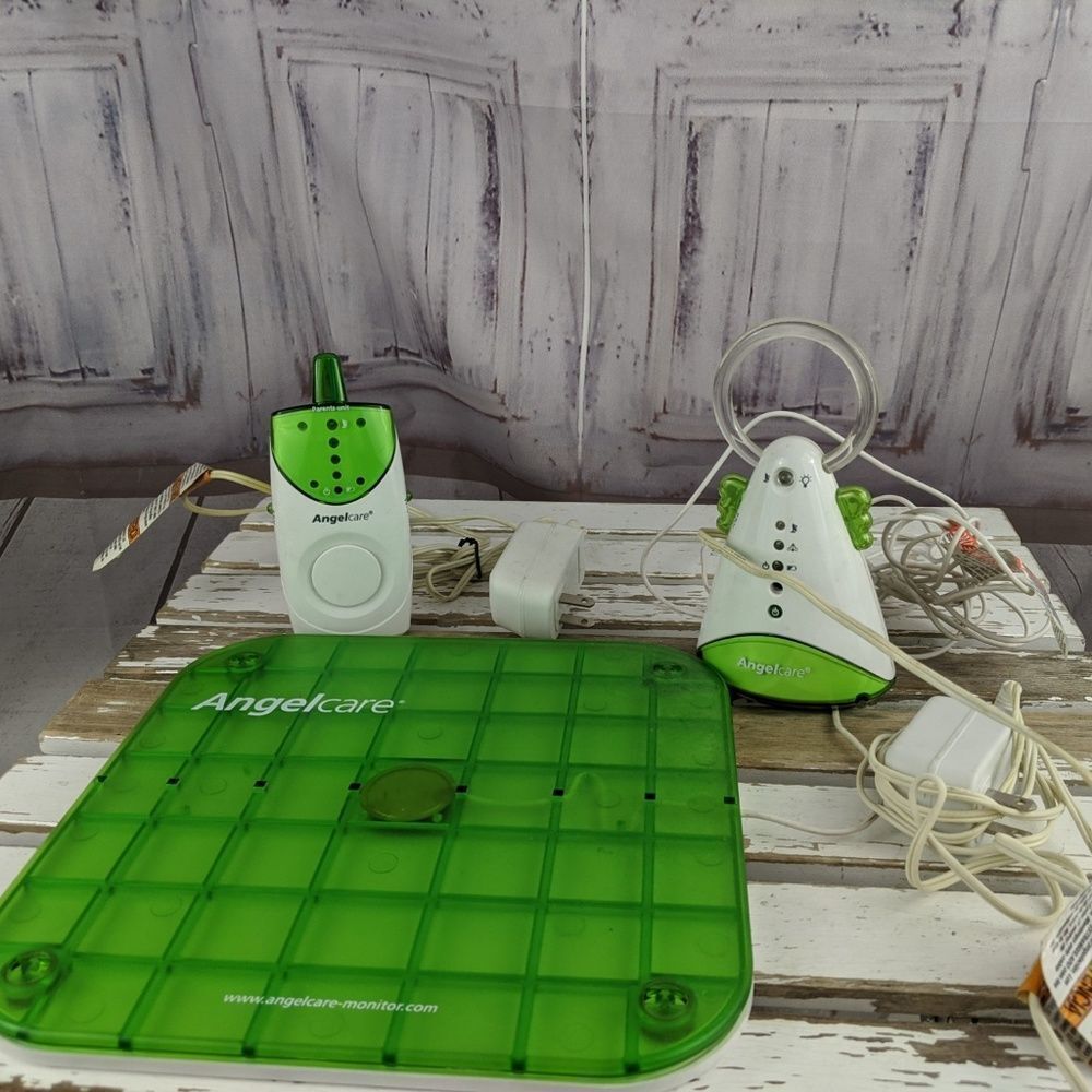 Angelcare baby monitor newborn ac601 green breathi‎